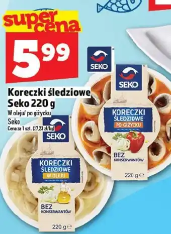 Topaz Koreczki śledziowe Seko oferta