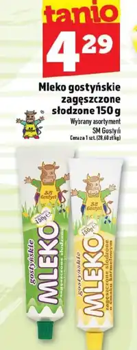 Topaz Mleko gościnne zagęszczone słodzone oferta