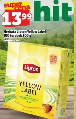 Topaz Herbata Lipton Yellow Label oferta