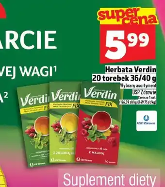 Topaz Herbata Verdin oferta