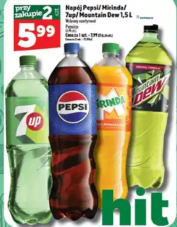 Topaz Napój Pepsi/Mirinda/7up/Mountain Dew oferta