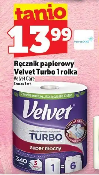 Topaz Ręcznik papierowy Velvet Turbo oferta