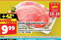 Topaz Szynka wieprzowa bez kości oferta