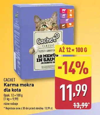 ALDI CACHET Karma mokra dla kota oferta