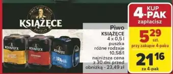 Carrefour Piwo KSIĄŻĘCE oferta