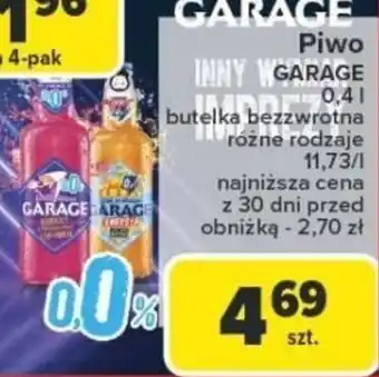 Carrefour Piwo GARAGE oferta