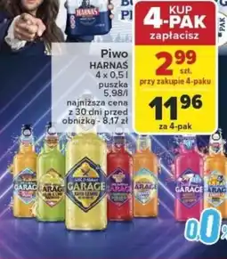 Carrefour Piwo HARNAŚ oferta