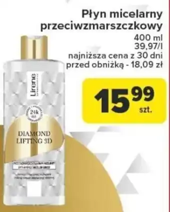 Carrefour Płyn micelarny przeciwzmarszczkowy oferta