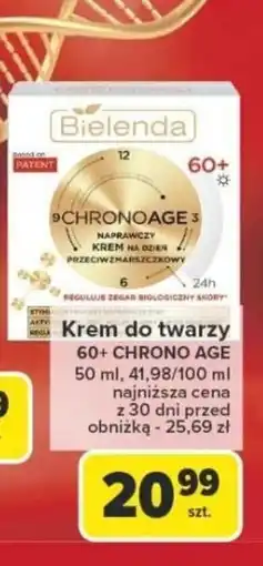 Carrefour Krem do twarzy 60+ chrono age oferta