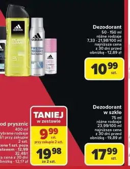 Carrefour Dezodorant w szkle oferta