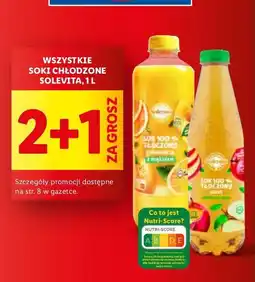 Lidl Sok jabłkowy 100 % Solevita oferta