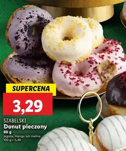 Lidl Donut malinowy Cukiernia Szabelski oferta