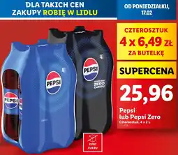 Lidl Napój Pepsi Zero oferta