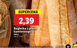 Lidl Bagietka z pieca kamiennego oferta