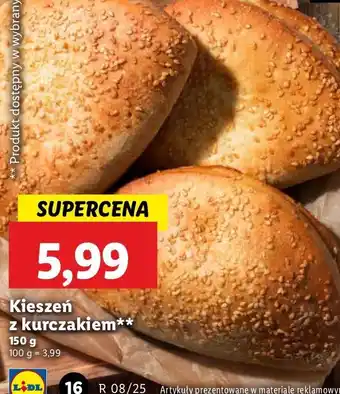 Lidl Kieszeń z kurczakiem oferta