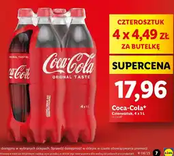 Lidl Napój Coca-Cola oferta