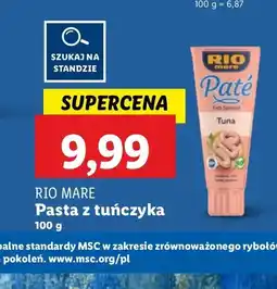 Lidl Pasta z tuńczyka Rio Mare oferta