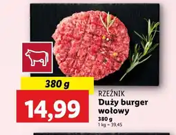 Lidl Big burger Rzeźnik Codzienna Dostawa oferta