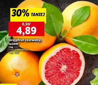 Lidl Grejpfruty czerwone oferta