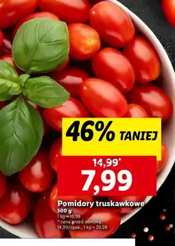 Lidl Pomidory truskawkowe oferta