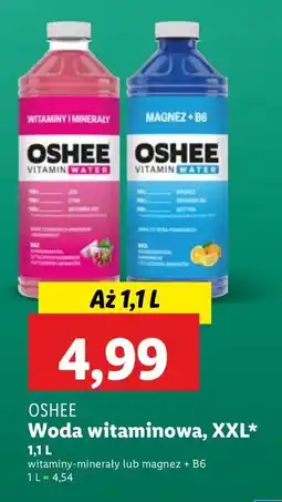 Lidl Napój witaminy i minerały Oshee Vitamin Water oferta