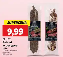 Lidl Salami z czarnym pieprzem Deluxe (Schwarz) oferta