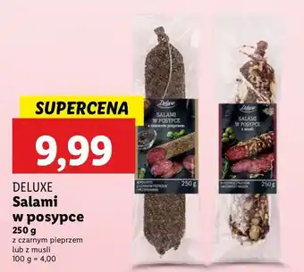 Lidl Salami z czarnym pieprzem Deluxe (Schwarz) oferta