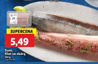 Lidl Sum filet ze skórą oferta