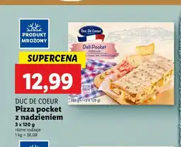 Lidl Pizza deli pocket Duc De Coeur oferta