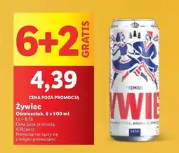 Lidl Piwo Żywiec Jasne Pełne oferta