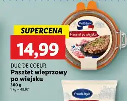 Lidl Pasztet po wiejsku Duc De Coeur oferta
