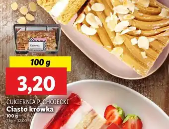 Lidl Ciasto krówka Chojecki oferta