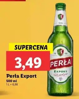 Lidl Piwo Perła Export oferta