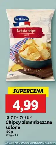 Lidl Chipsy Duc De Coeur oferta