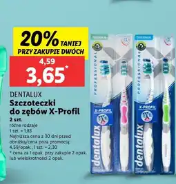 Lidl Szczoteczka do zębów professional medium Dentalux oferta