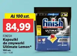 Lidl Tabletki do zmywarek lemon Finish Quantum Ultimate oferta