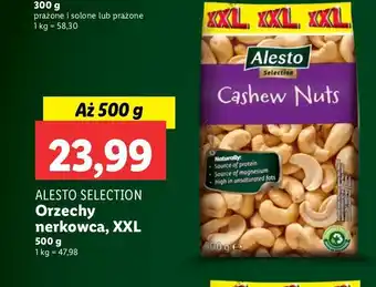 Lidl Orzechy nerkowca Alesto oferta