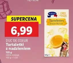 Lidl Tartaletki cytrynowe Duc De Coeur oferta