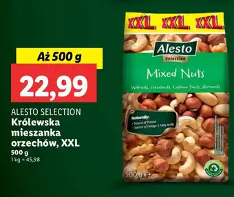 Lidl Mieszanka orzechów królewska Alesto oferta