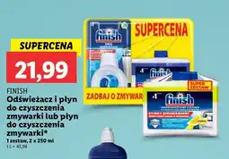 Lidl Zestaw odświeżacz do zmywarki + płyn czyszczenia 250 ml Finish Professional oferta