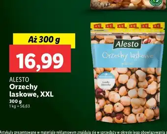 Lidl Orzechy laskowe prażone Alesto oferta