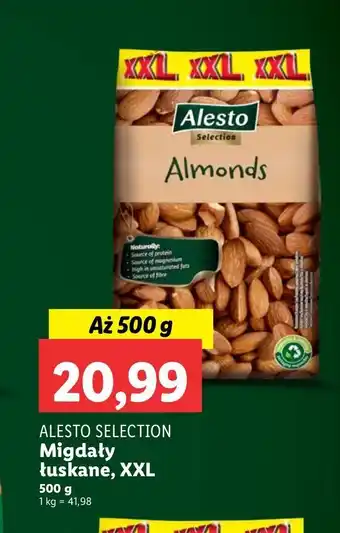 Lidl Migdały łuskane Alesto oferta