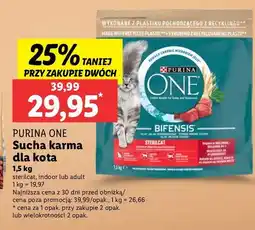 Lidl Karma dla kota adult kurczak i pełne ziarna Purina One oferta