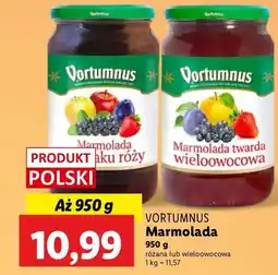 Lidl Marmolada o smaku róży Vortumnus oferta