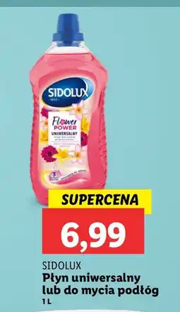 Lidl Płyn do mycia flower power Sidolux Uniwersalny oferta