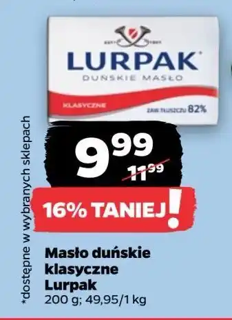 Netto Masło klasyczne 82% Lurpak oferta