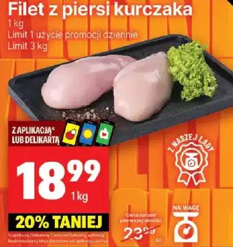 Delikatesy Centrum Filet z piersi kurczaka oferta