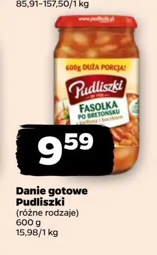 Netto Fasolka po bretońsku z kiełbasą i boczkiem Pudliszki oferta