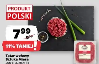 Netto Tatar wołowy Sztuka Mięsa Netto oferta