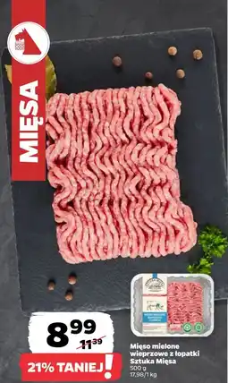 Netto Mięso mielone z łopatki Sztuka Mięsa Netto oferta